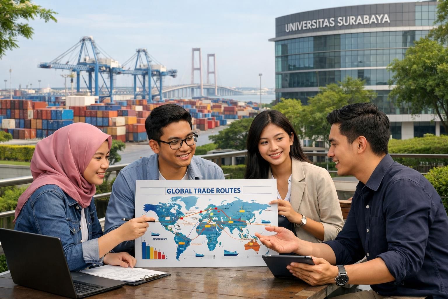 jelajahi program studi perdagangan internasional di universitas-universitas terkemuka di surabaya yang menawarkan pendidikan berkualitas dan peluang karir global.