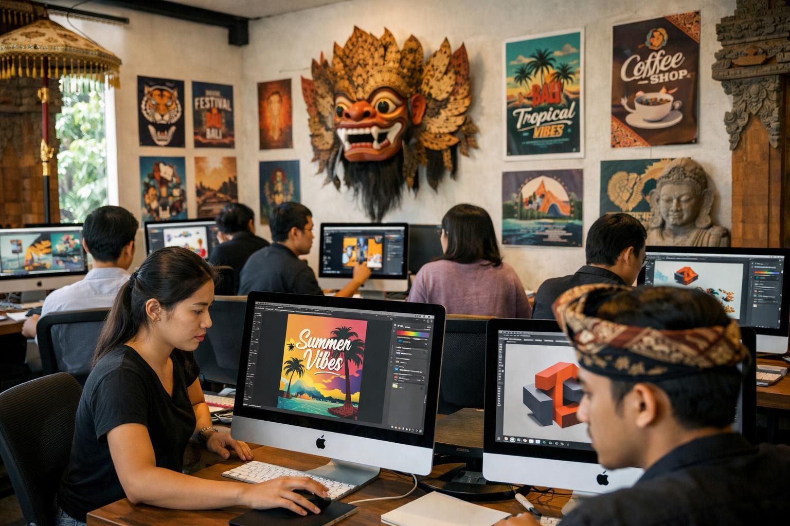 temukan sekolah desain grafis terbaik di denpasar yang mempersiapkan anda untuk karier sukses di industri kreatif dengan kurikulum praktis dan pengajar berpengalaman.